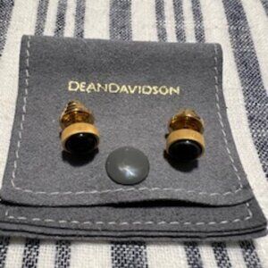 NWOT Dean Davidson Black Onyx Signature Midi Knockout Stud Earrings